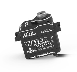AGFRC A19DLM STD 25T HV 0088 сек 4,0 кг DC мотор IP67 Водонепроницаемый ЧПУ программируемый цифровой мини Серводвигатель для 1:12 Электрический On-R