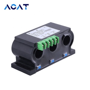 Trasduttore di corrente trifase 4 sensore di corrente hall effect ac 10a-400a ingresso ac trasduttore di corrente trifase - Product Image 1