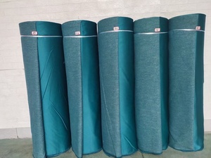 亚麻设计遮光窗帘面料精选有设计师图案的库存 - Product Image 6