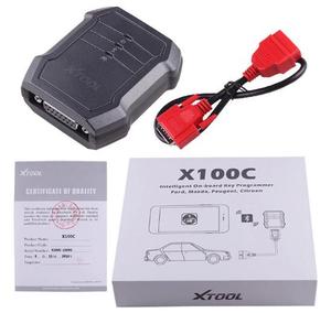 2024 X100C自動キープログラマーF-o-r-d/Ma-zda/Peugeot/Citroen Immobilizer Android IOS用ピンコードリーダー - Product Image 2