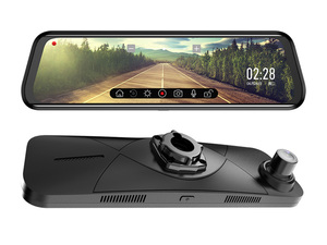 Latest Full Touch Screen Stream Media G <strong>Sensor</strong> 4K Wifi <strong>Mirror</strong> Dash Cam Front Rear View <strong>Car</strong> Recorder DVR <strong>Car</strong> Camera - Product Image 6