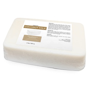 Diy固体手工山羊奶白色甘油皂基，用于肥皂制作 - Product Image 4