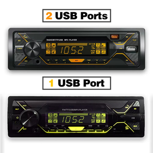 Extraíble 1DIN Bluetooth Car MP3 Player Sistema de audio para automóvil multifunción con 2USB FM Aux BT - Product Image 3