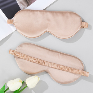 Yeni tasarım uykusuzluk rölyef uyku yardım yumuşak ipek göz maskesi nazik uyku için - Product Image 4