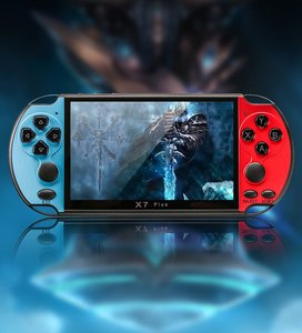 X7 Plus Dual Joystick Handheld <strong>Game</strong> Player <strong>5.1</strong>-Inch HD Large Screen Low Spec Version PSP <strong>Game</strong> Console Palm Console