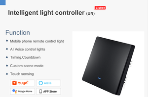Умный 4-канальный Wi-Fi выключатель света с нейтральным конденсатором - Product Image 5