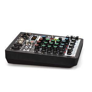 Xtuga Z-4 Metal DSP dijital yankılanma modülü 99 etkisi USB Mini karıştırma konsolu 4 kanal mikser De ses profesyonel - Product Image 3