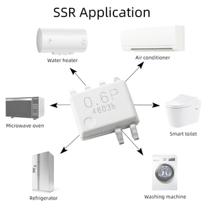 Tùy Chỉnh Không Không Không Chéo 0.6A Trạng Thái Rắn Tiếp Sức 220 Volt Đầu Vào 6 Pin Máy Giặt Tiếp Sức - Product Image 6