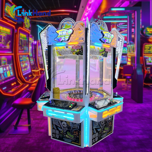 सिक्कों के साथ मेरे टिकट मशीन के पास सिक्के <span class=keywords><strong>6</strong></span> खिलाड़ी आर्केड मशीन कौशल आधारित बॉल ड्रॉप गेम मशीन - Product Image 2