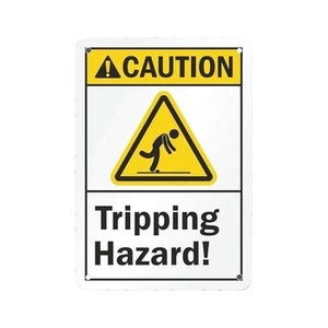 جديد جديد سيكورن مصنع تحذير-علامة خطر التعثر - Product Image 1