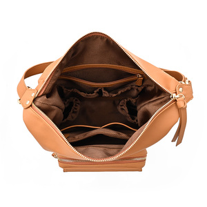 Nhà Sản Xuất OEM Cao Cấp Vegan PU Da Chuyển Đổi Mommy Nappy Mummy Mẹ Bé Vai Tã Túi Ba Lô Tổ Chức - Product Image 4