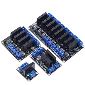 1 2 4 8-Kanal-5-V-DC-Relaismodul Solid State High Level SSR AVR DSP-G3MB-202P relais für Arduino