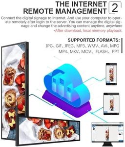 HXXK TOUCH Ultra ampio Monitor a LED per il Digital Signage Advertising chiosco di Media Display mensola Edgelcd schermo Bar - Product Image 5