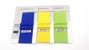 Cinturón de encuadernación de libros elástico personalizado con 2 agujeros para bolígrafos, cintas de gancho y bucle personalizables de estilo de color - Product Image 6