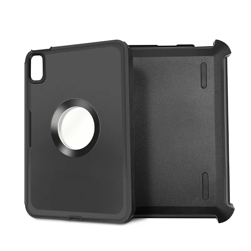 Heavy Duty Rugged 3 en 1 Defender Case para iPad Mini 6 con ranura para lápiz