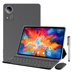 Uso profesional para adultos, batería de 10000Mah, 12 pulgadas, 6GB Ram, 128GB Rom, Android 13, 4G, tableta para llamadas, PC, tableta con funda para teclado - Product Image 1
