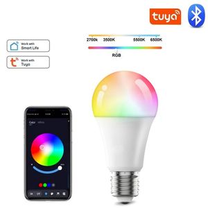 スマートライフ220VE27GU10スポットライトBluetoothスマートLED電球、高品質Tuyaホーム装飾照明A60タイプB22E26 - Product Image 2