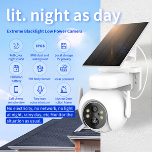 Z 3MP แบล็คไลท์สีดำสุดพิเศษมองเห็นกลางคืนแบบสองทางเสียงอินเตอร์คอมแบตเตอรี่7800MAH กันฝุ่นและกันน้ำกล้องพลังงานต่ำ - Product Image 3