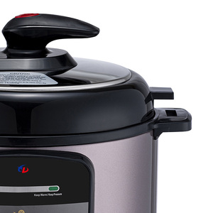 Pentola a pressione elettrica intelligente personalizzata 5L nuovo stile coperchio Anti-scottatura in acciaio inox interfaccia tedesca per uso domestico - Product Image 5