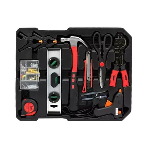 专业行李箱工具箱187 PCS钻电动工具套装汽车修理工具套装 - Product Image 4