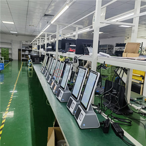 WUXIN 10,1 12-дюймовый кассовый аппарат с оплатой через сканер