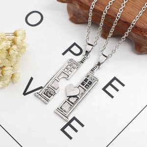 חם סרט <span class=keywords><strong>TARDIS</strong></span> תא טלפון תליון שרשרת יוניסקס בציר Doc. מי לב אוהבי בית שרשראות & תליונים