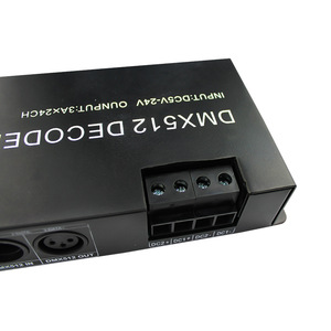 Tira de luces LED DMX512, ecoder ws2811 ws2812b, controlador DMX DMX512