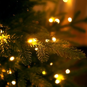 プレリットクリスマスツリー15フィート回転クリスマスツリー9フィートクリスマスツリー装飾用 - Product Image 4