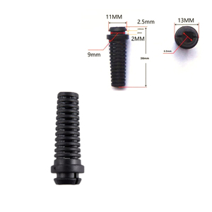 4.6/5.2/6mm Cable Gland Connector <strong>Rubber</strong> <strong>Strain</strong> <strong>Relief</strong> Cord Boot Protector Wire Cable Sleeve for Power Cellphone Charger