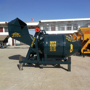 מיקסר בטון נייד 500l עם דלי סין מיוצרים מערבלי בטון ניידים