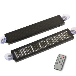 Z741 LED Indoor Digital LED Text-und Zeitanzeige Fernbedienung Mini Size Message Display 23*5 cm Programmier bare LED-Werbetafel - Product Image 2