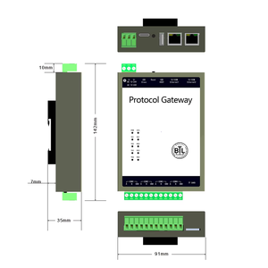 Fabricante BACnet IP/MSTP y Modbus TCP/RTU Server Gateway Web Configurable Configuration Convert
