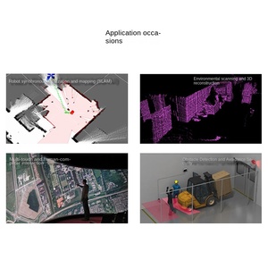 A1 LIDAR rplidar S2หุ่นยนต์เซ็นเซอร์ตรวจจับความถี่สูง ToF - Product Image 4