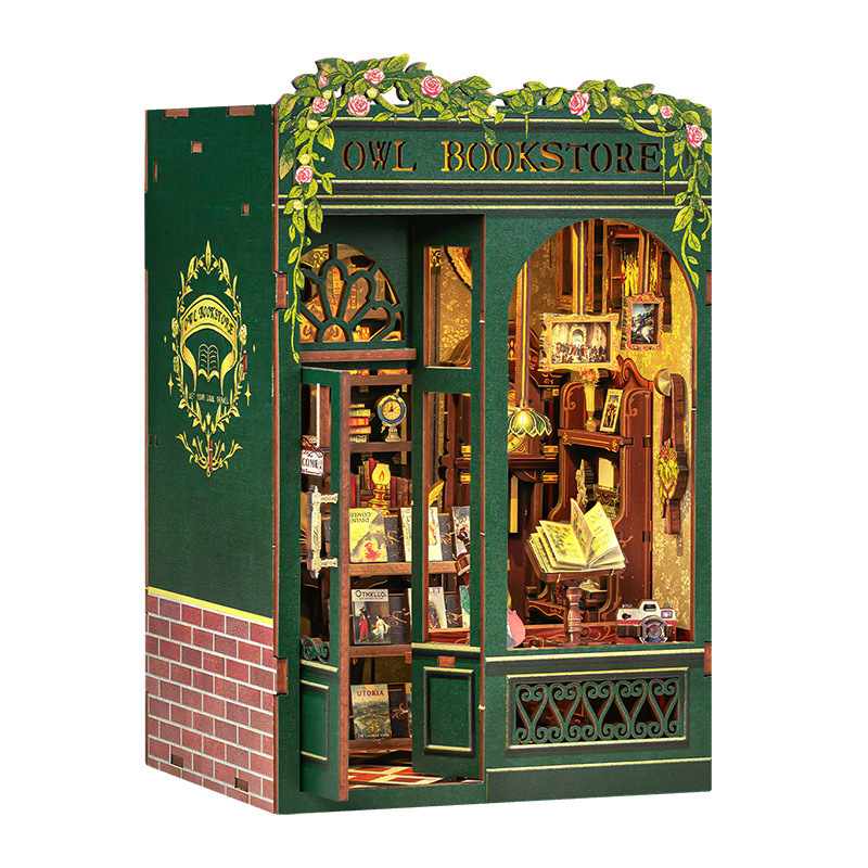 Librería Búho de Madera