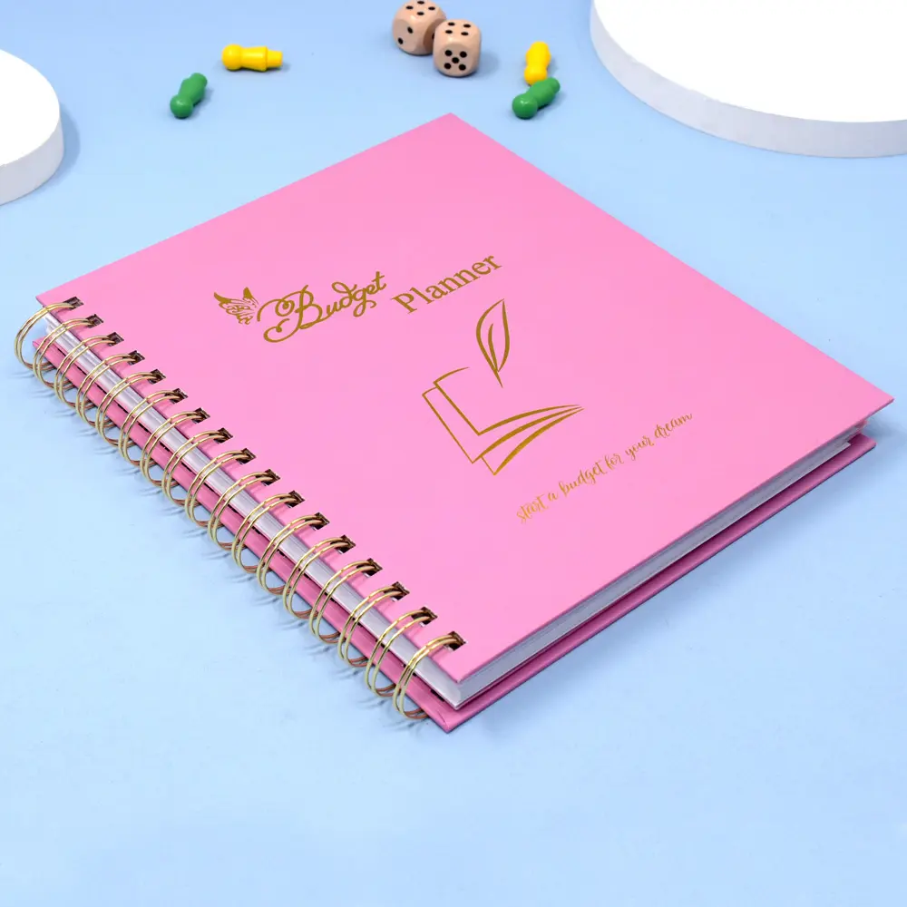 2023-2024 Printing Binding Custom Journal Catalogue Planner Agenda Dairy Organizer Wire Spiral Notebook Printing