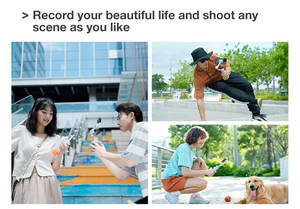 סיבוב 360 אוטומטי פנים מעקב אחר מחוות שליטה 3 ציר חצובה מצלמה יד טלפון טלפון חכם <span class=keywords><strong>gimbal</strong></span> מייצב - Product Image 6