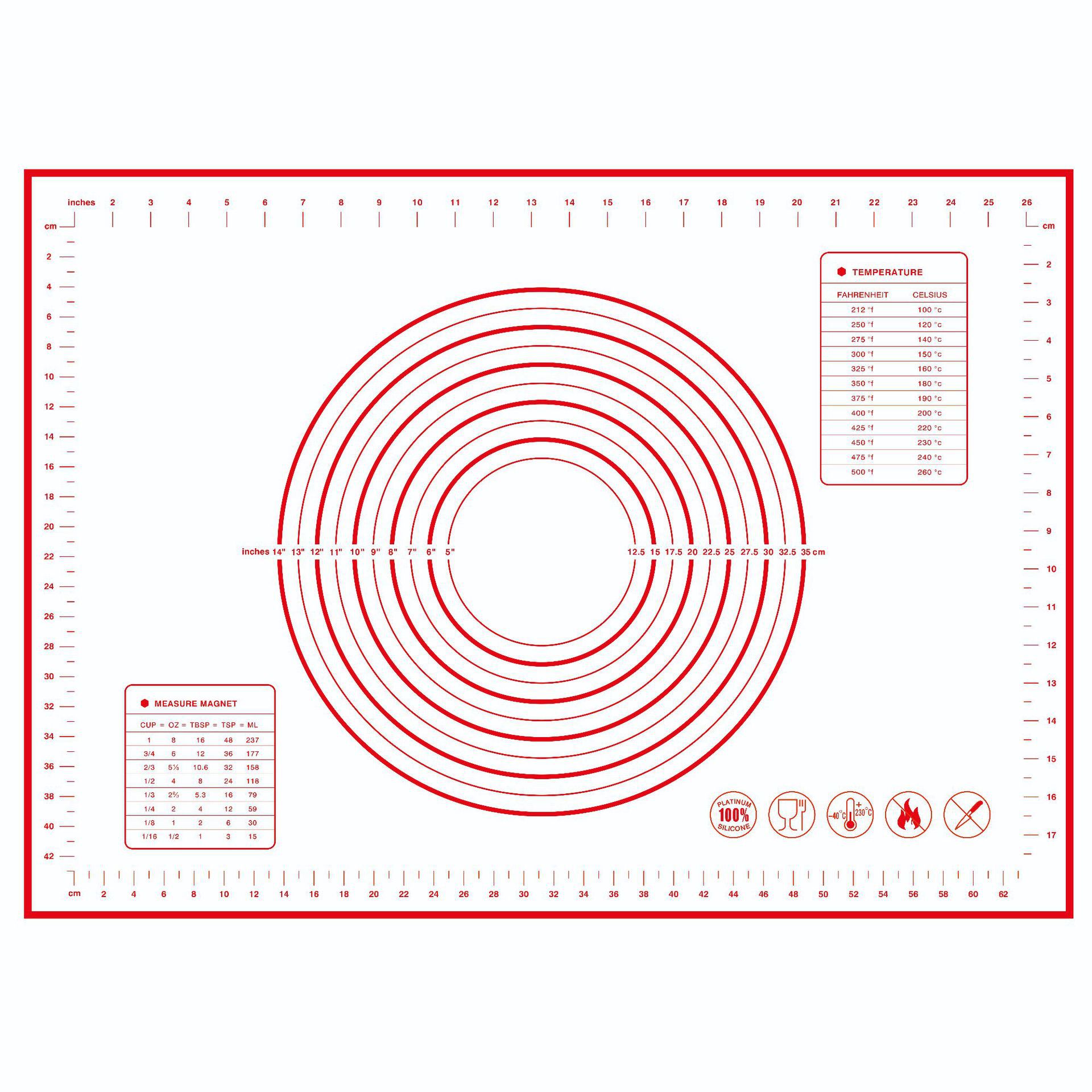 Red 50*70cm