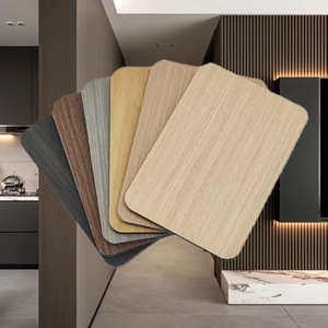 现代生态木材仿真聚氯乙烯墙板竹炭板防水防火功能贴面风格 - Product Image 4