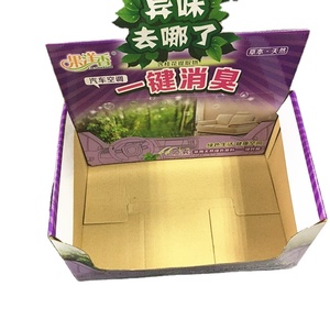 Cajas de cartón corrugado pequeñas personalizables, estantes de exhibición de mostrador superior para tienda minorista, diseño impreso - Product Image 6