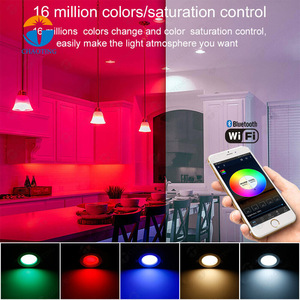 High Quality <strong>4</strong> Inch <strong>12W</strong> Indoor Lighting Cct Round Recessed Ceil Lamp Rgb Downlights Smart Tuya Wifi Dimming Led Spot Down <strong>Lights</strong> - Product Image 5