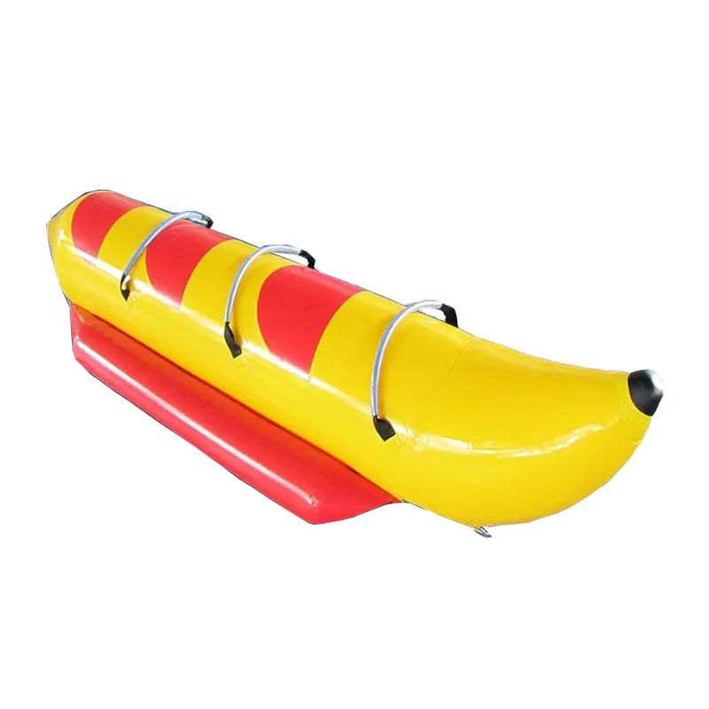 水上ゲーム3 ~ 5人用インフレータブルバナナチューブ牽引可能フローティングボート