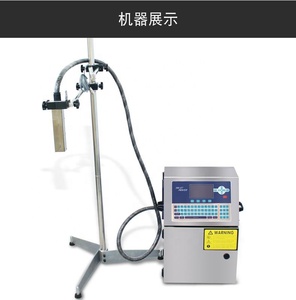 Automatische Desktop Chinesische Plastik flasche Ablaufdatum Charge Seriennummer Bar Qr-Code Kartons Cij Tinten strahl drucker Druckmaschine