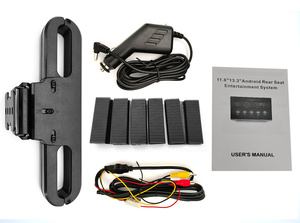 Asiento trasero de 11,6 pulgadas, pantalla táctil de entretenimiento, pantalla IPS, monitor para reposacabezas de coche, enlace espejo 4K, entrada de vídeo SD, salida de sonido - Product Image 3