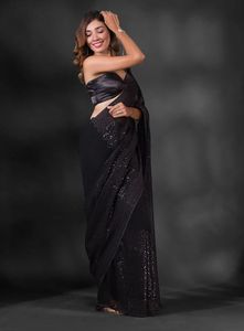 Direct Factory Supply Celebrity Style Designer Sequence Saree <strong>Bollywood</strong> Saree Available at Affordable Price