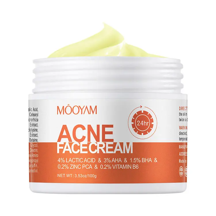 Commercio all'ingrosso cura della pelle macchie scure per il controllo dell'olio per la cura della pelle chiara crema idratante per il trattamento dell'acne