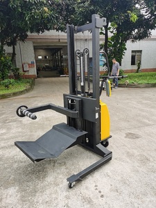 Paper Roll <strong>Material</strong> <strong>Handling</strong> Expanding Mandrel Machine Lifter Rotator with V Holder for Reel Film <strong>Handling</strong> - Product Image 5