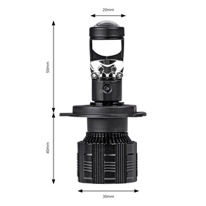 HOT! NEW Lens <strong>Led</strong> Headlight Best Mini Optic H4 <strong>72</strong> <strong>Watt</strong> Full Canbus <strong>Led</strong> Headlamp with Perfect Light Distribution E9 R10 - Product Image 3