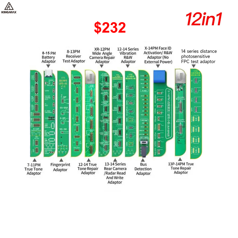 12 Adaptateurs pour V1S Pro V1SE Wifi