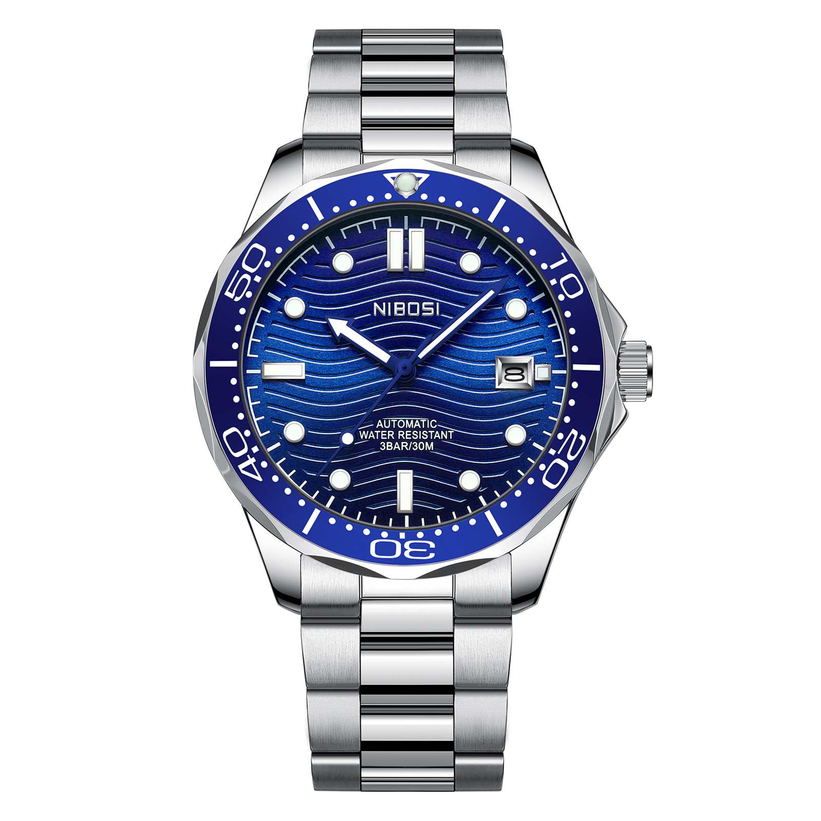 Blu argento