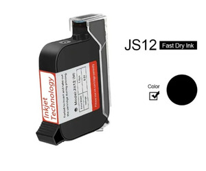 TIJ Handjet JS12インク急速乾燥溶剤ベースハンドヘルドインクジェットプリンター42MLインクカートリッジ付きフレキソ印刷 - Product Image 2